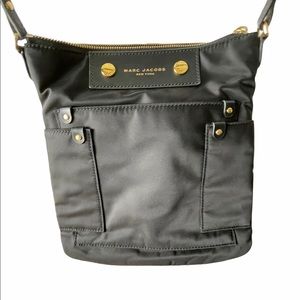 Marc Jacobs Preppy Nylon Sia Cross Body Bag Black